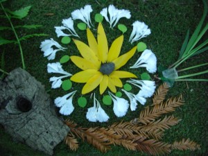 Susi Moser, art in nature, 2010