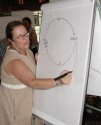 Kathy Tibbits drawing loops