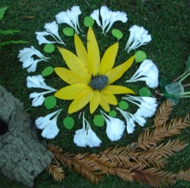 Susi Moser, art in nature, 2010, large